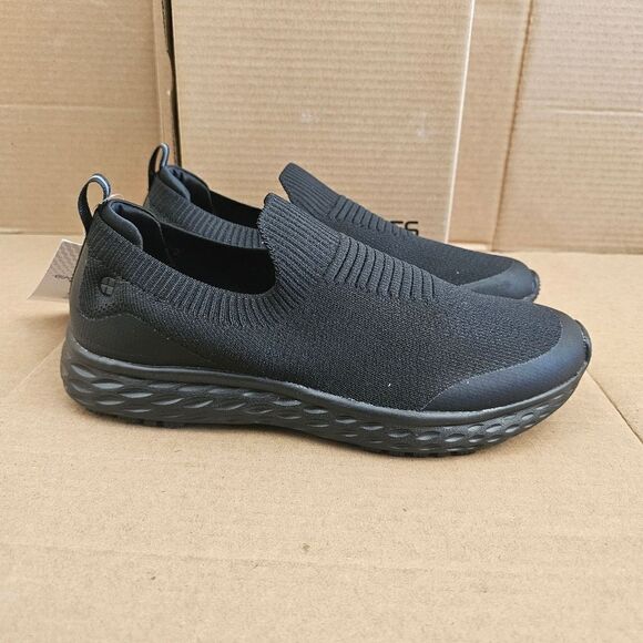 Shoes For Crews Everlight Black Slip-On Slip Resistant Work Shoes Womens Size 7. - Picture 1 of 9